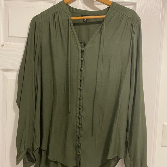 Torrid Tops - Torrid Blouse Size 10-12 (Torrid size 00)